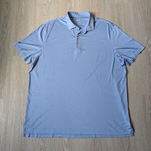 Johnnie-O Shirt Men's XXL Polo Performance Striped Stretch